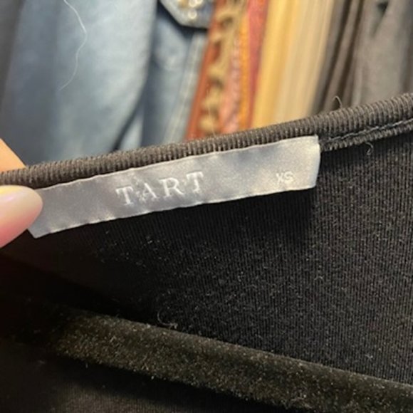 Tart Black Wrap Style Dress - Picture 2 of 2